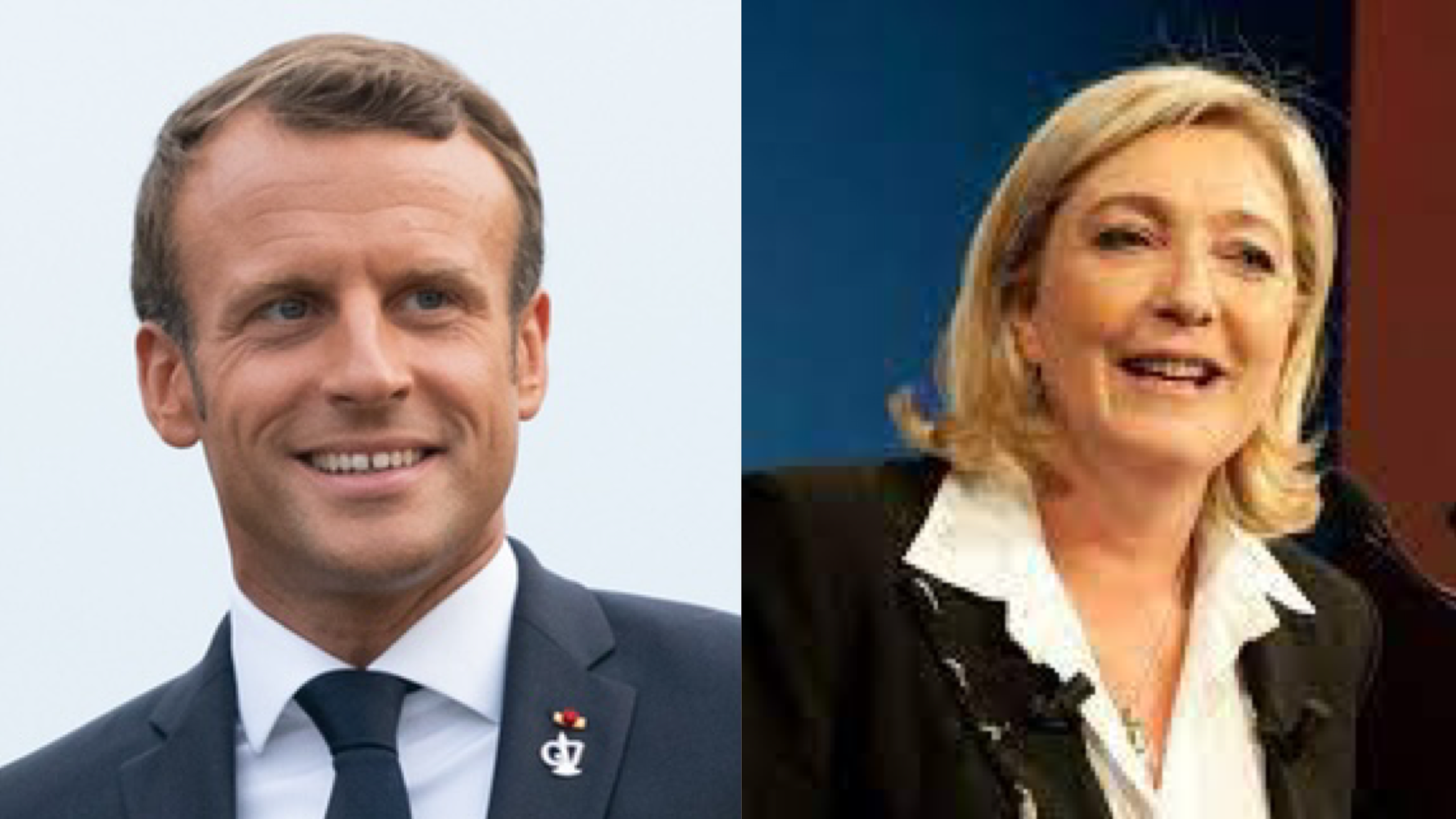 Comme en 2017, Emmanuel Macron et Marine Le Pen s'affronteront au deuxième tour le 24 avril.