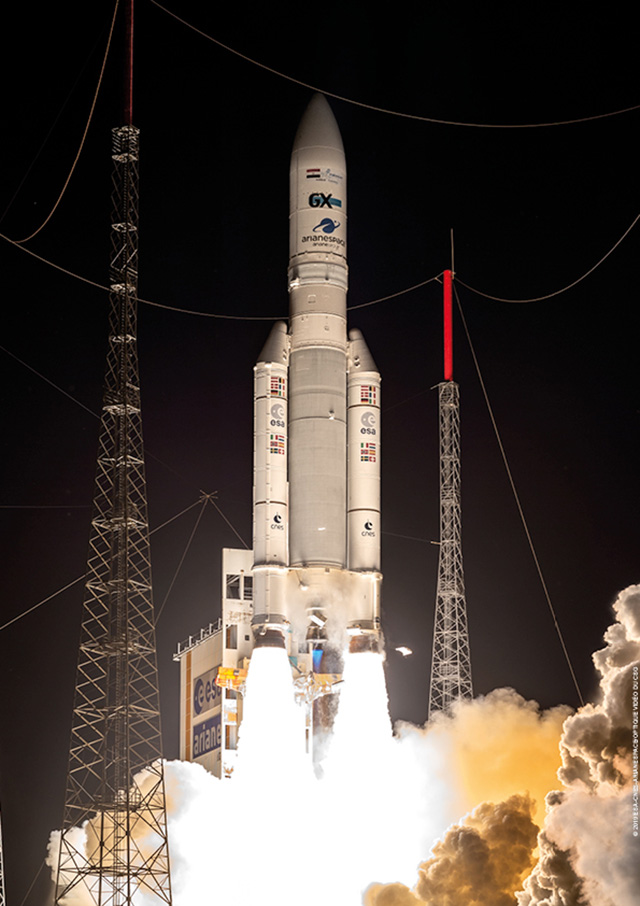 Ariane 5 effectuera son premier envol de l'année le 22 juin prochain.
